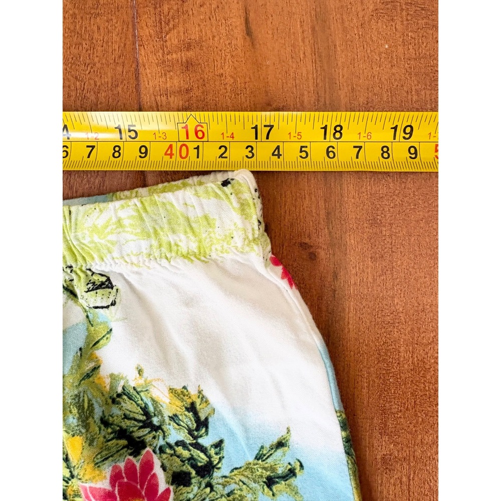 Natori Landscape Print Pajama Set Womens XL Blue Multi Oriental - Picture 12 of 12